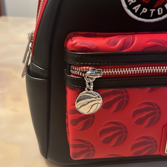 Loungefly Toronto Raptors NBA Mini Backpack - Picture 7 of 10